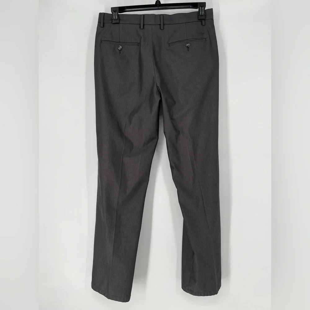 DOCKERS SIGNATURE KHAKI STRAIGHT FIT D/2 GREY PANTS‎ NWOT